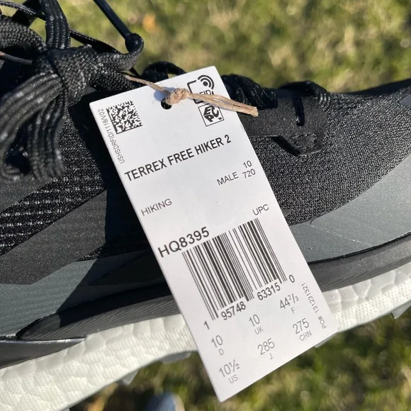 Size 10.5 Men’s Adidas Terrex Hiker Boost New - Picture 7 of 8
